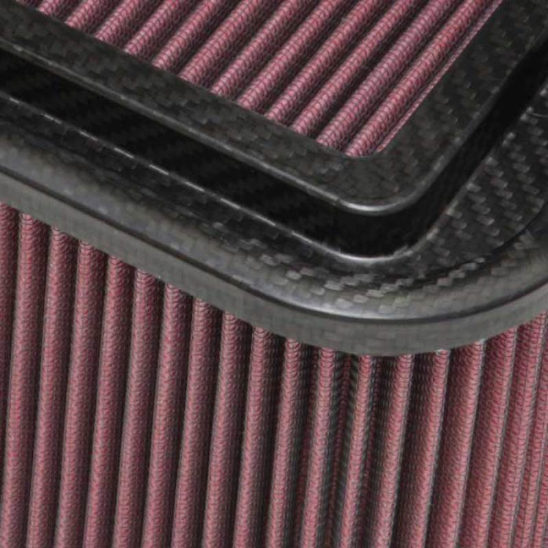 K&N Custom Racing Assembly 19in x 6.5in Carbon Fiber Air Filter - Mammoth Racing -