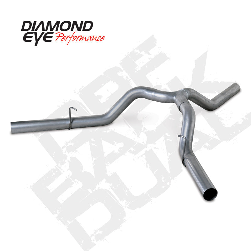 Diamond Eye KIT 4in DPF-BACK DUAL SS: DODGE 6.7L 2500 2014 SHORT BOX CREW CAB & MEGA CAB - Mammoth Racing -