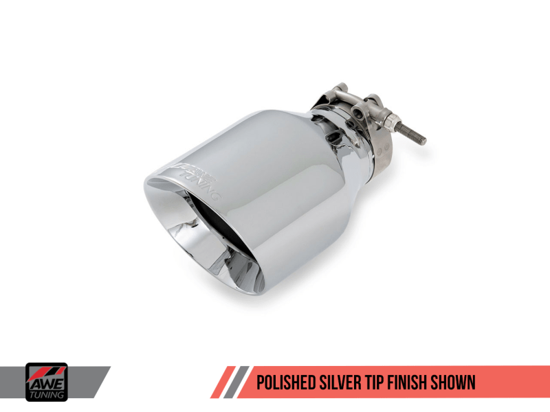 AWE Tuning Mk5 Jetta Mk6 Sportwagen 2.5L Track Edition Exhaust - Polished Silver Tips - My Store