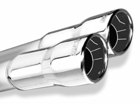 Borla 2014 Chevy Corvette C7 ZO6 S/C w/o AFM w/o NPP S-Type Rear Section Exhaust Dual Rd Rolled Tips