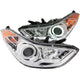 ANZO 2011-2014 Hyundai Elantra Projector Headlights w/ Halo Chrome (CCFL) - Mammoth Racing -