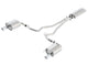 Borla Touring Cat Back 15-17 Ford Mustang 3.7L V6 MT/AT 2.25in Pipe 4in Single Round Rolled Tips - My Store