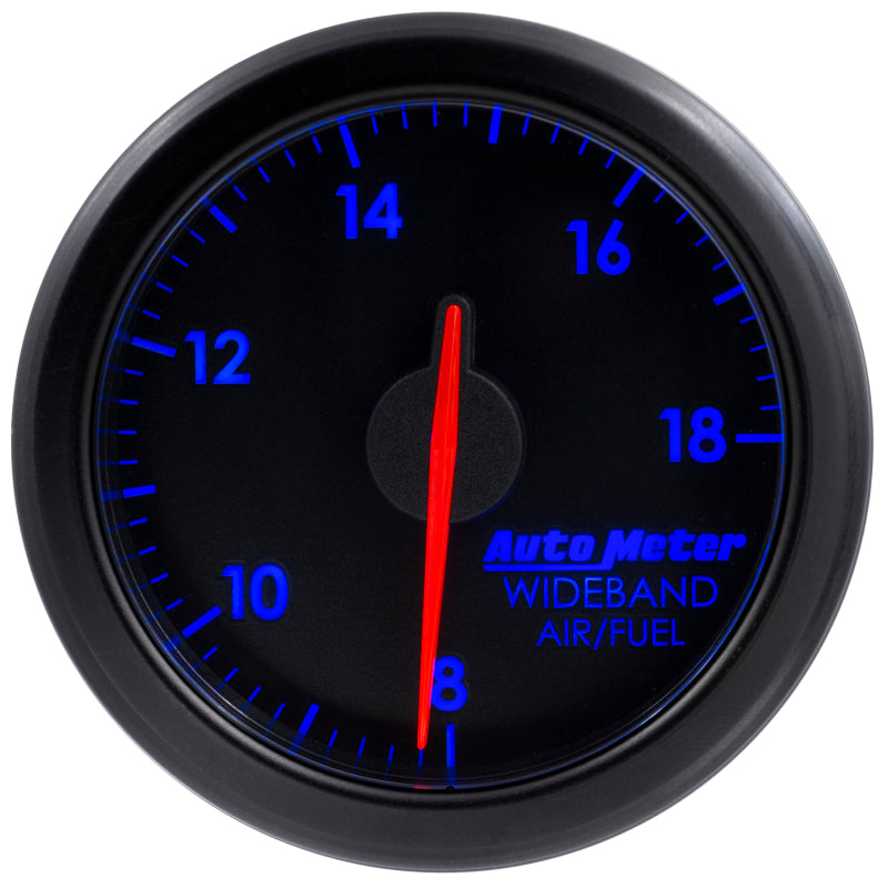 Autometer Airdrive 2-1/6in Wideband Air / Fuel Gauge 10:1-17:1 ARF Range - Black - My Store