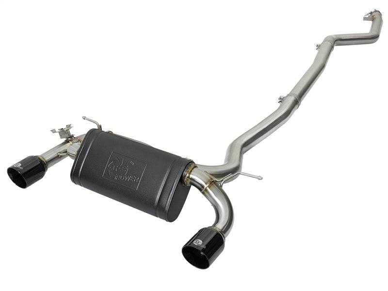 aFe MACHForce XP Exhausts Cat-Back SS 16-17 BMW 340i/iX 440i/iX (F3X) L6-3.0L (B58) w/Black Tips - My Store