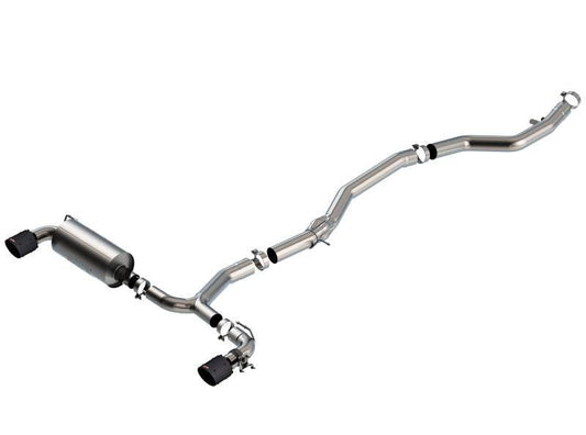 Borla 2020 Toyota Supra GR 3.0L I6 3in ATAK Catback Exhaust - Carbon Fiber Tips - Mammoth Racing -