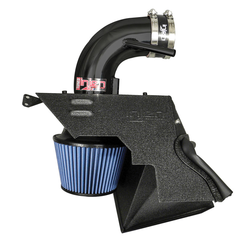 Injen 13 Hyundai Genesis Coupe 3.8L V6 Black Short Ram Intake w/ Heat Shield & Cover - Mammoth Racing -