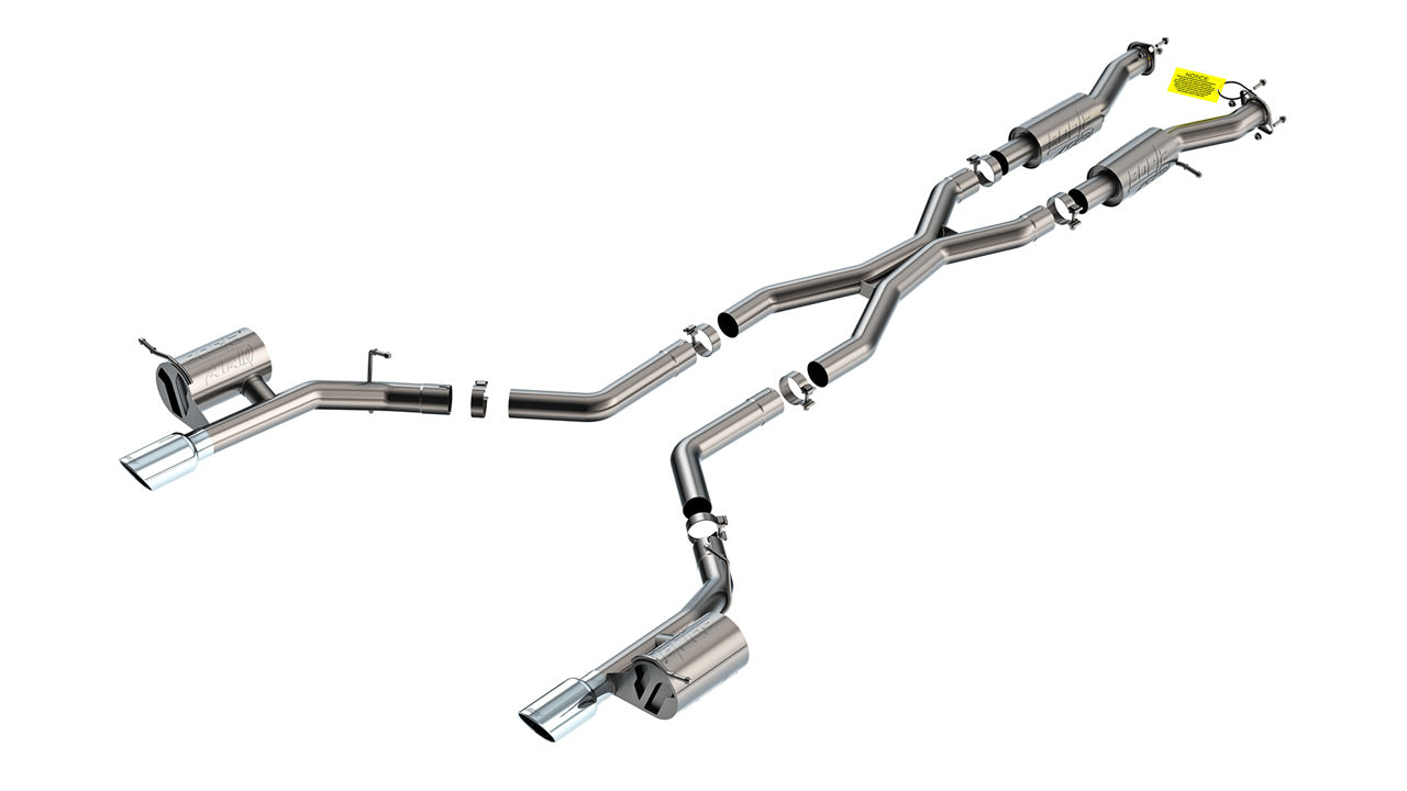 Borla 2021+ Dodge Durango SRT Hellcat 6.2L V8 AWD ATAK Cat-Back Exhaust System - T-304SS - Mammoth Racing -