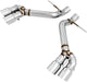 AWE Tuning 16-19 Chevrolet Camaro SS Axle-back Exhaust - Track Edition (Quad Chrome Silver Tips) - My Store