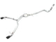 AWE Tuning Audi B9 A4 Track Edition Exhaust Dual Outlet - Diamond Black Tips (Includes DP) - My Store