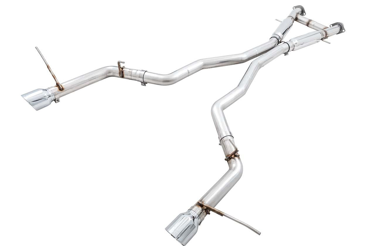 AWE Tuning 2020 Jeep Grand Cherokee SRT Track Edition Exhaust - Chrome Silver Tips - My Store