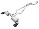 AWE 2020 Toyota Supra A90 Non-Resonated Touring Edition Exhaust - 5in Diamond Black Tips - My Store