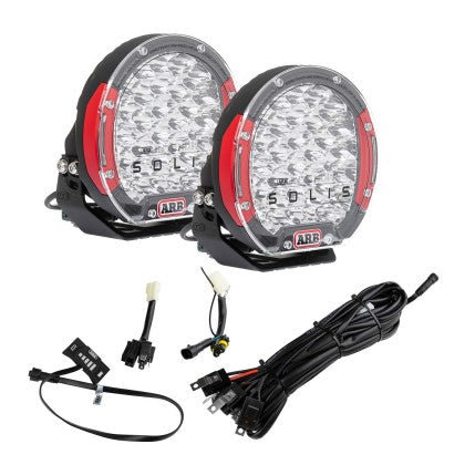 ARB Intensity SOLIS 36 1 Spot 1 Flood Kit With Loom - Mammoth Racing -