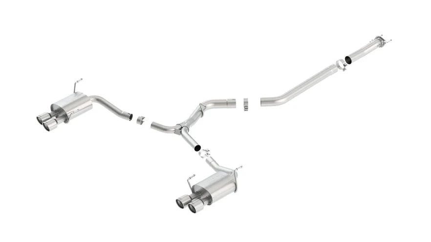 AWE Tuning Subaru WRX/STI VA/GV Sedan Track Edition Exhaust - Chrome Silver Tips (102mm) - My Store