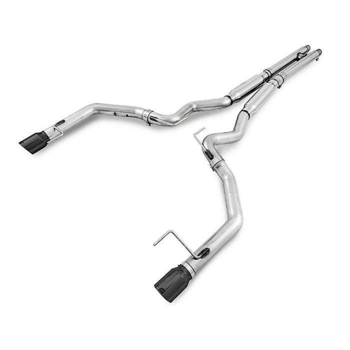 AWE Tuning S550 Mustang GT Cat-back Exhaust - Track Edition (Diamond Black Tips) - My Store