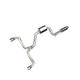 AWE Tuning VW MK7 GTI Touring Edition Exhaust - Chrome Silver Tips - My Store