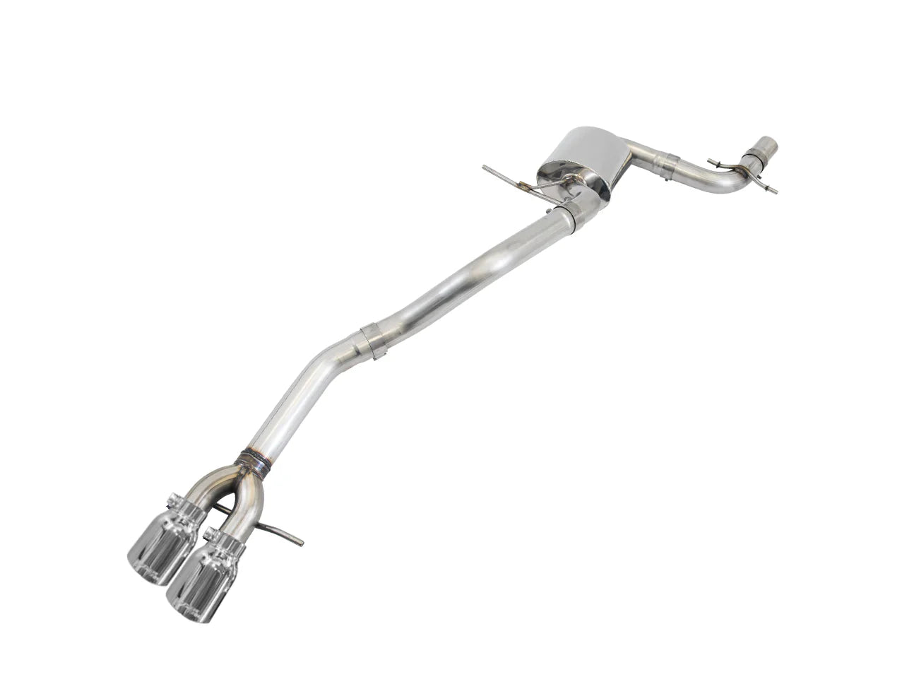 AWE Tuning Mk6 GLI 2.0T - Mk6 Jetta 1.8T Touring Edition Exhaust - Polished Silver Tips - My Store