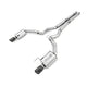 AWE Tuning S550 Mustang GT Cat-back Exhaust - Touring Edition (Diamond Black Tips) - My Store