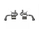 Corsa 2016 Chevrolet Camaro SS 6.2L V8 2.75in Black Xtreme Axle-Back Exhaust Dual Rear Exit - Mammoth Racing -