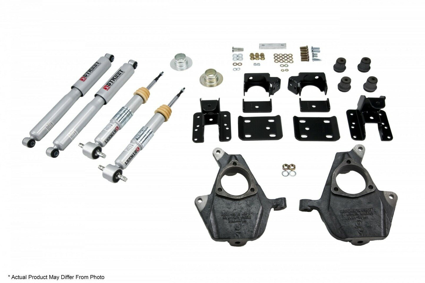 14-15 Chevrolet Silverado/Sierra (Std Cab) 2Wd 3" Or 4" F/7" R Drop W/O Shocks - Mammoth Racing -