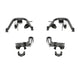 Fabtech 07-18 Jeep JK 4WD 5in System Coilover Hoop Box Kit - Mammoth Racing -