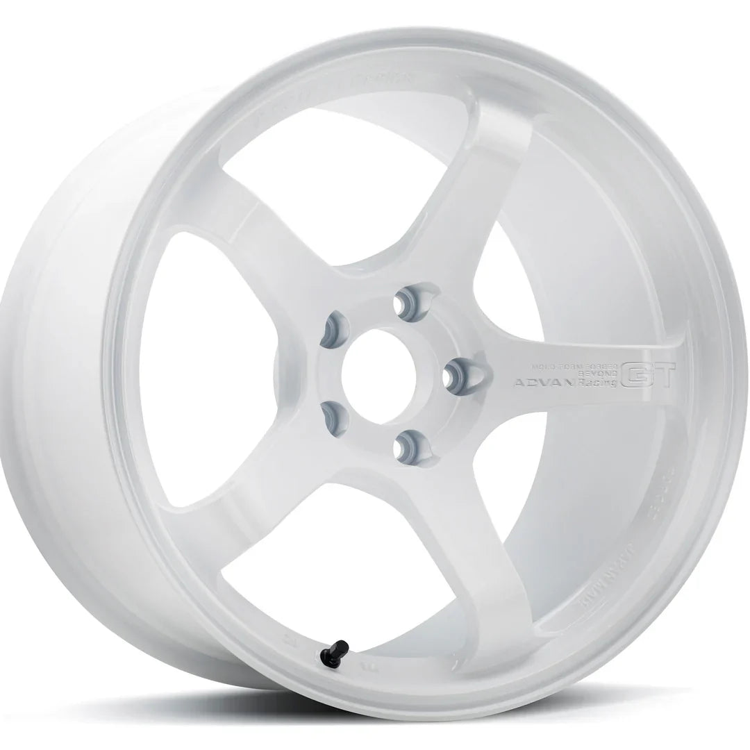 Advan GT Beyond 18x9.5 +45 5-120 Racing White Wheel - My Store