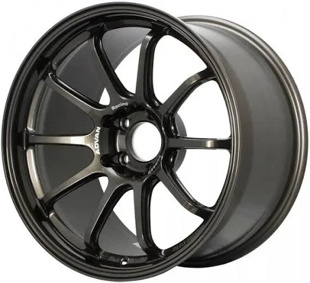 Advan RZ-F2 18x10 +40 5-114.3 Racing Titanium Black Wheel - My Store