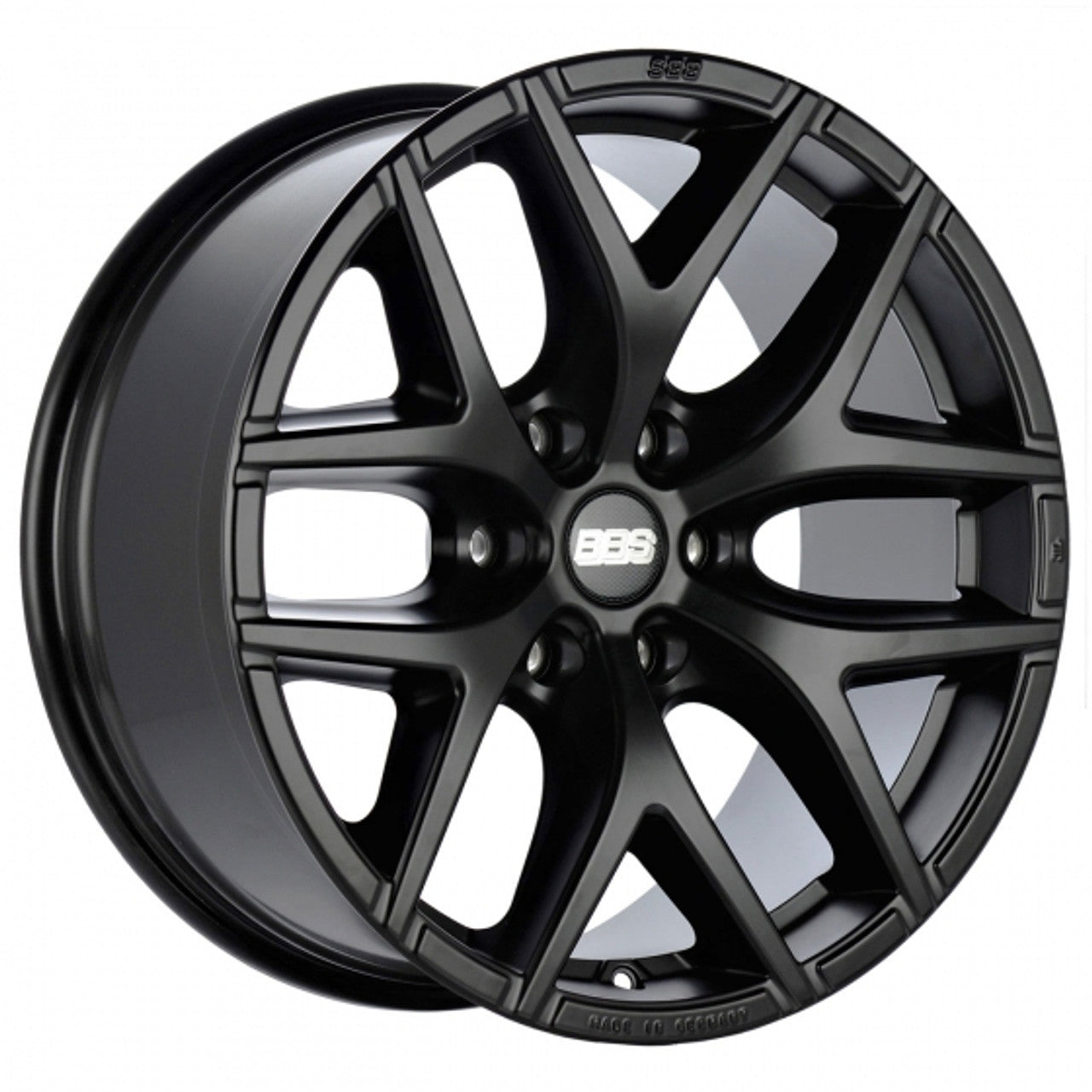 BBS TL-A 20x9 6x135 ET12 CB87 (Ford) Satin Black Wheel - Mammoth Racing -