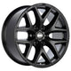 BBS TL-A 20x9 6x135 ET12 CB87 (Ford) Satin Black Wheel - Mammoth Racing -
