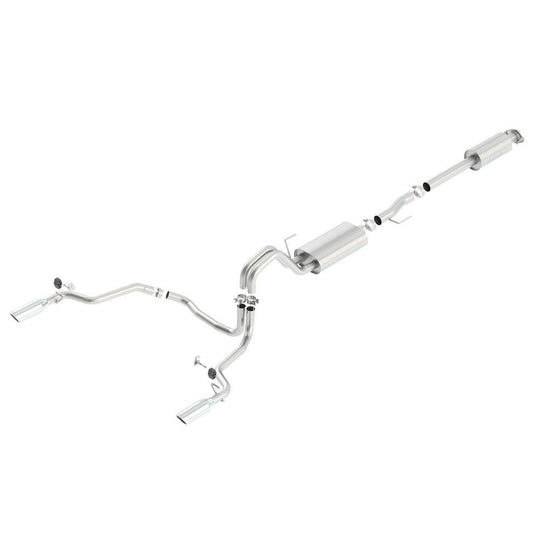 Borla 15-16 Ford F-150 3.5L EcoBoost Ext. Cab Std. Bed Catback Exhaust S-Type Truck Side Exit