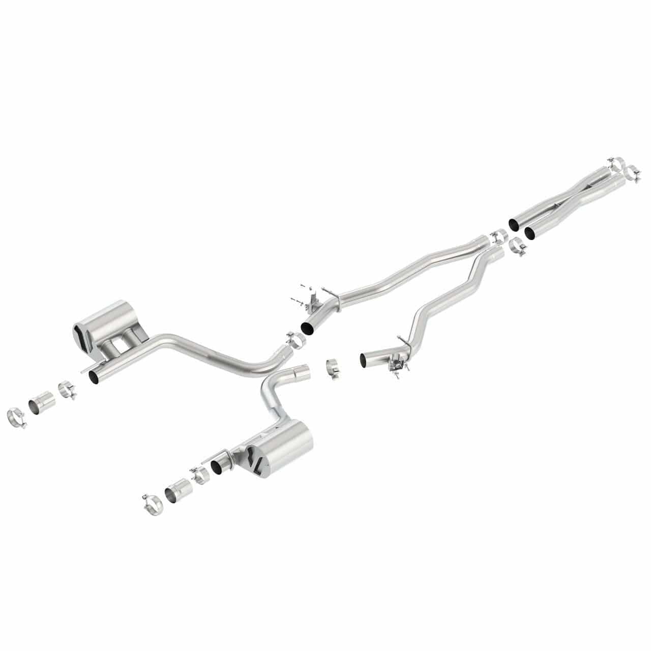 Borla 15-16 Dodge Challenger SRT/Scat Pcak 6.4L V8 ATAK Catback Exhaust - Mammoth Racing -