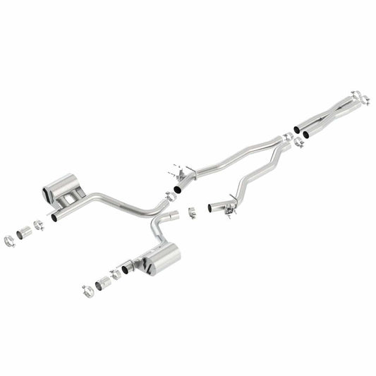 Borla 15-16 Dodge Challenger SRT/Scat Pcak 6.4L V8 ATAK Catback Exhaust - Mammoth Racing -