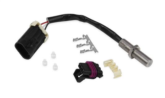 Holley EFI 554-124 Crankshaft Sensor 3 Wire Hall-Effect Sensor For Use w/Ferrous Metal Targets Only Operates From 8-20 Volts Crankshaft Sensor