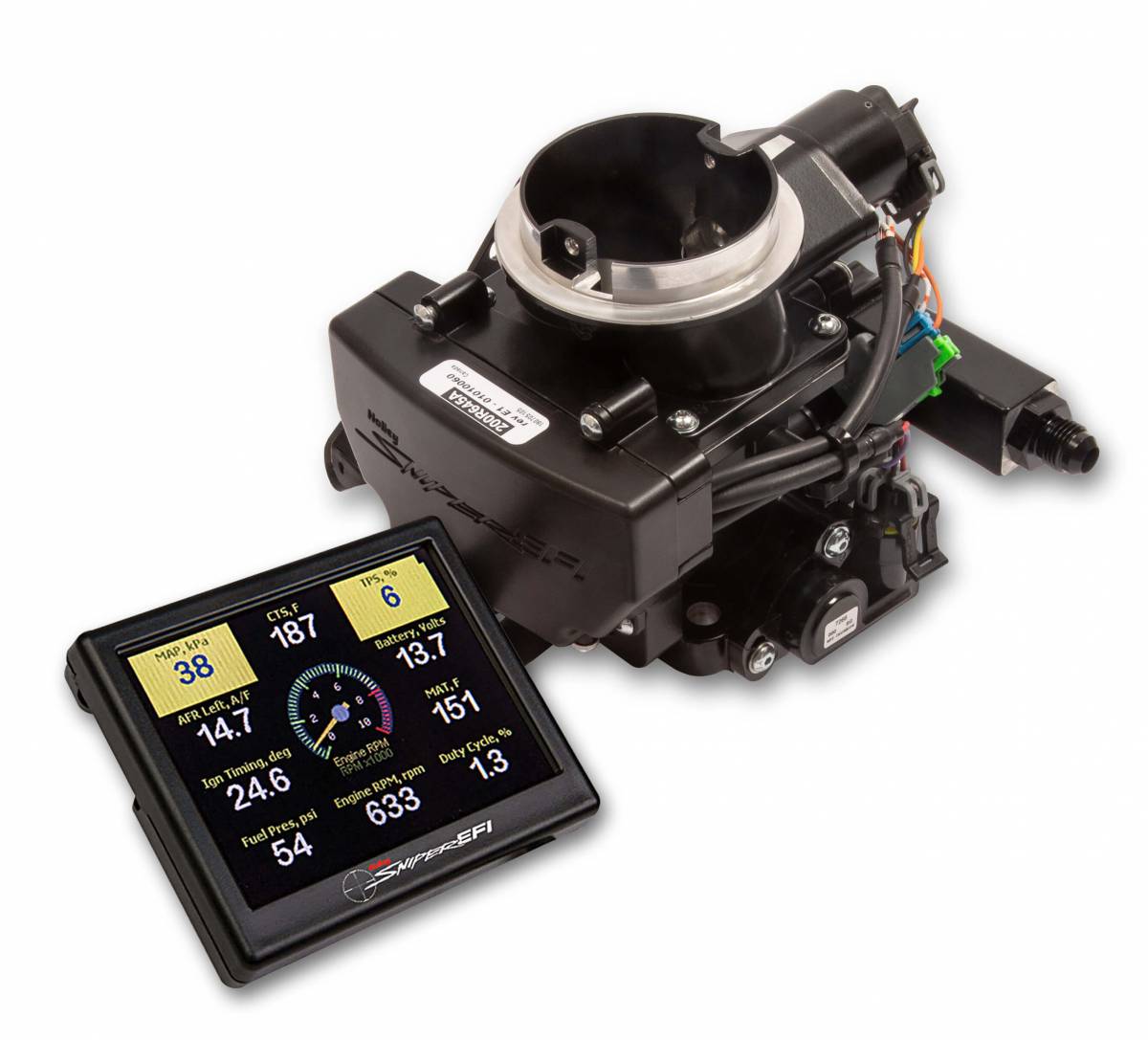 Holley Sniper EFI 550-865 Holley Sniper EFI 2GC Small Bore - Black Ceramic Finish - My Store