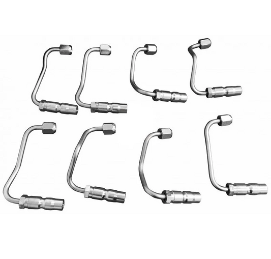 Fleece Performance 01-04 LB7 Injection Lines (Complete Set of 8)