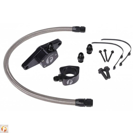 Fleece Performance 98.5-02 VP Coolant Bypass Kit w/ Stainless Steel Braided Line - My Store