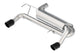 Ford Racing 21-22 Ford Bronco Sport (2.3L) Axle-Back Exhaust System - Black Chrome Tips - Mammoth Racing -