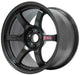 Gram Lights 57dr 17x9.0 +12 5-114.3 Semi Gloss Black Wheel - Mammoth Racing -