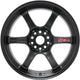 Gram Lights 57dr 18x9.5 +38 5-100 Semi Gloss Black Wheel - Mammoth Racing -