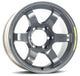 Gram Lights 57dr-x 17x8.5 +00 6-139.7 Arms Gray Wheel - Mammoth Racing -