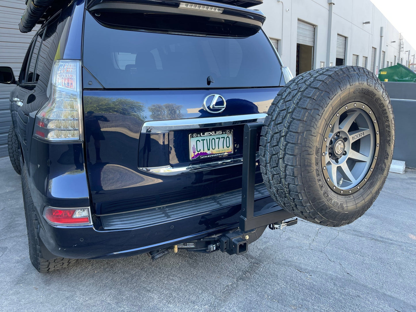 WD Universal Modular Spare Tire Carrier Rack - My Store