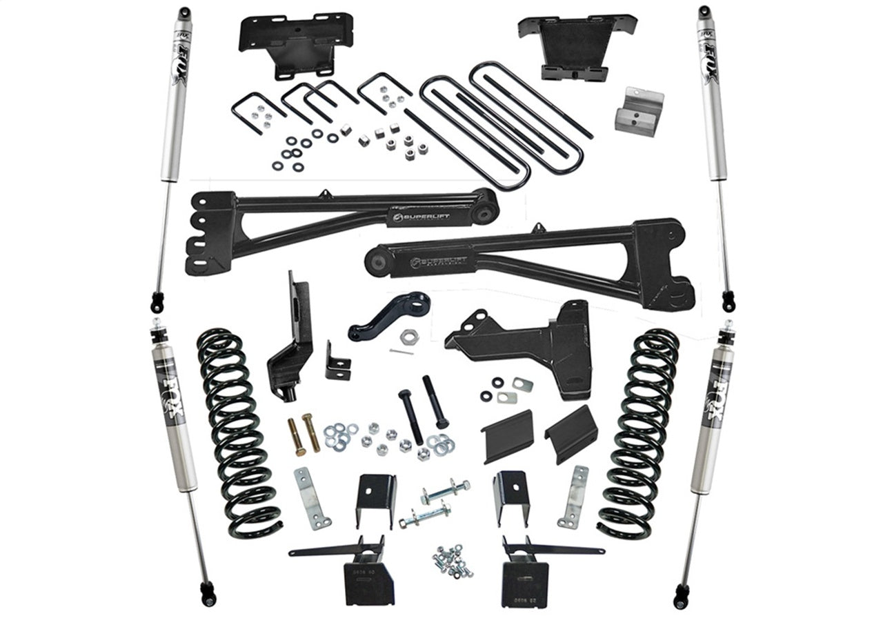 Superlift 17-20 Ford F-250/F-350 SuperDuty 4WD Diesel 6in Radius Arm Lift Kit w/ Fox 2.0 Shocks - Mammoth Racing -