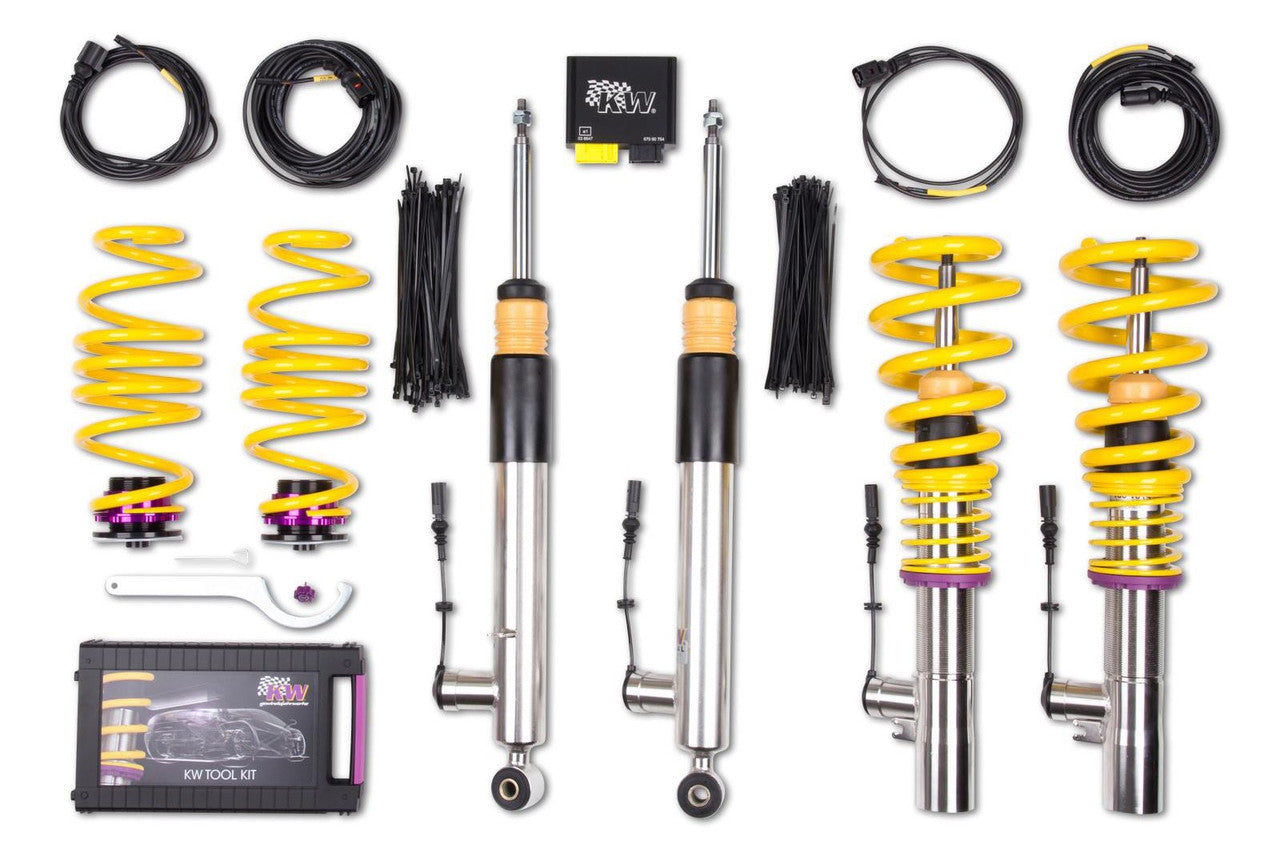 KW Porsche 911 Type 991 Carrera 2/4 S / GTS Coupe Convertible w/ PASMPDCC DDC ECU Coilover Kit - Mammoth Racing -