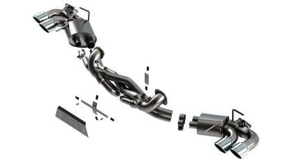 Borla 20-23 Chevrolet Corvette Stingray ATAK Cat-Back Exhaust System (Euro Spec) - Mammoth Racing -