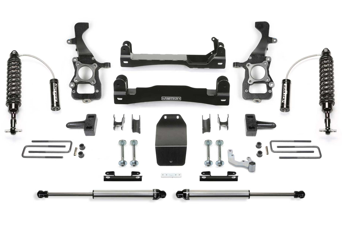 Fabtech 19-21 Dodge Ram 1500 4WD Forged Uniball UCA 0-6in Budget UCA System - Mammoth Racing -