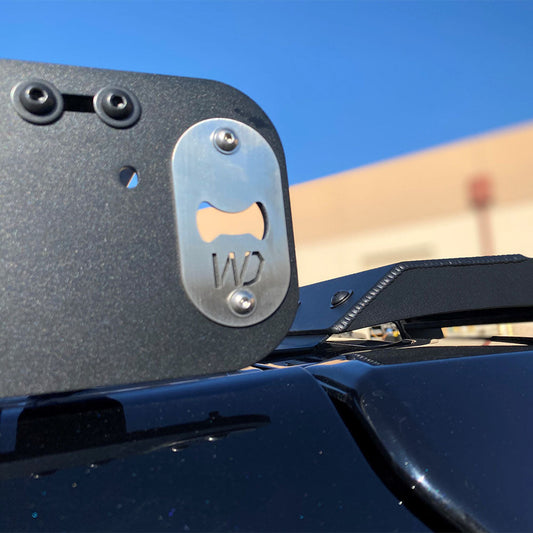 Ladder, Toyota, 4runner, Black, 2009-21