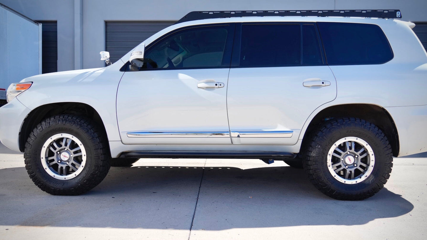 Roof Rack Full, Toyota, Landcruiser 200, Black - My Store