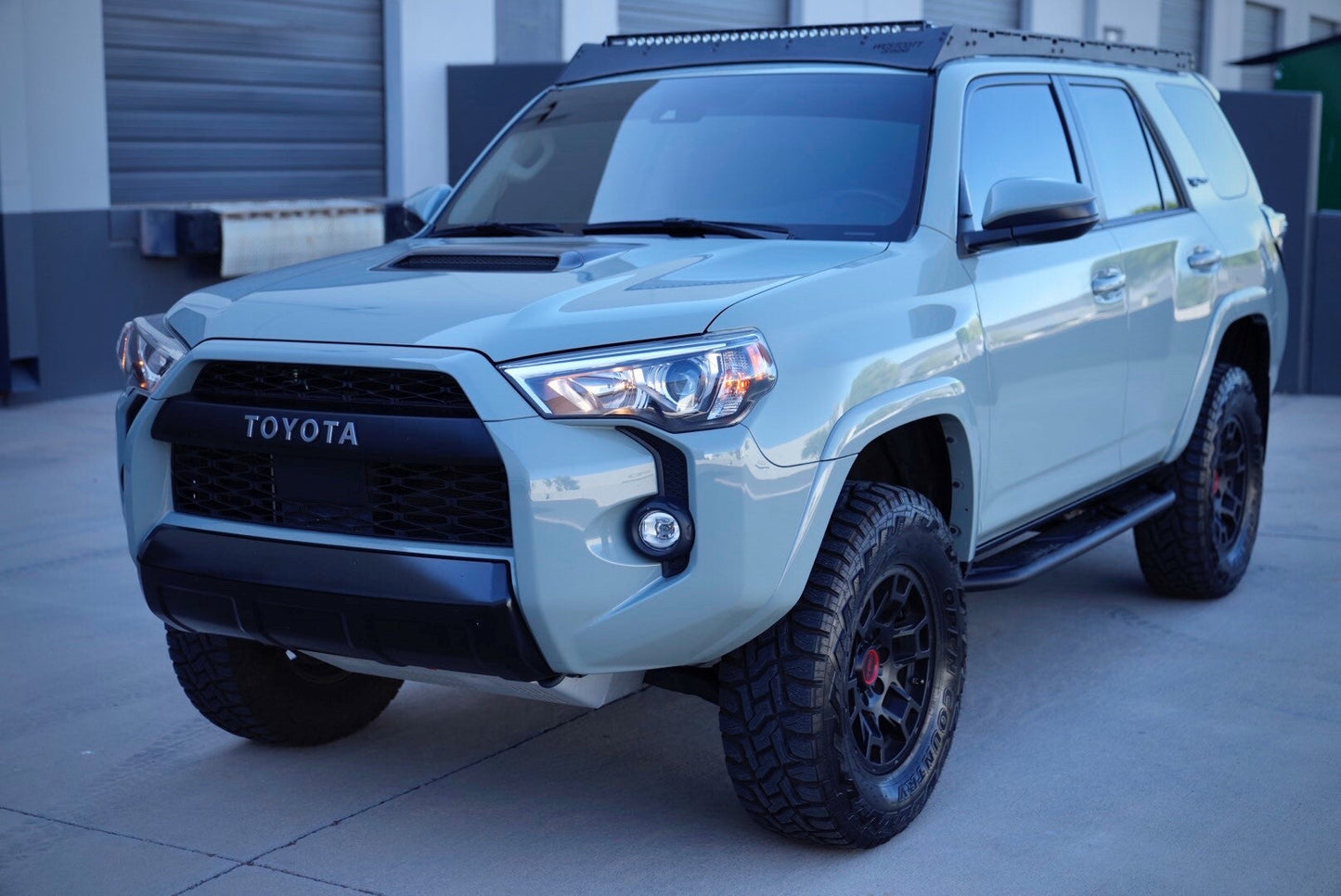 Lo-pro Roof Rack, Toyota, 4runner, 5th Gen, Black, W/ 8 Additional TRD PRO Mounting Bolts, 42' Visor - My Store