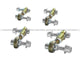 aFe Control PFADT Series Heavy Duty Street End Links Set; Chevrolet Corvette (C5/C6/C7) 97-15 - Mammoth Racing -