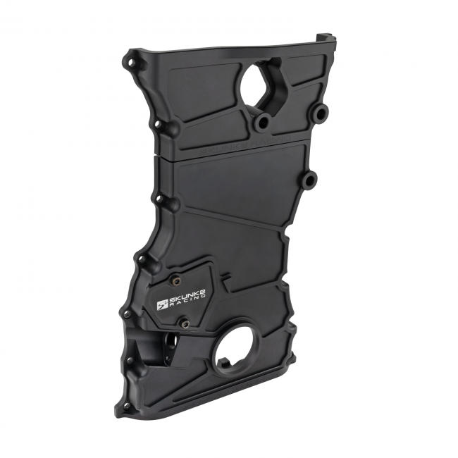 Skunk2 Honda/Acura K-Series (k24 Only) Black Anodized V2 Timing Chain Cover - Mammoth Racing -
