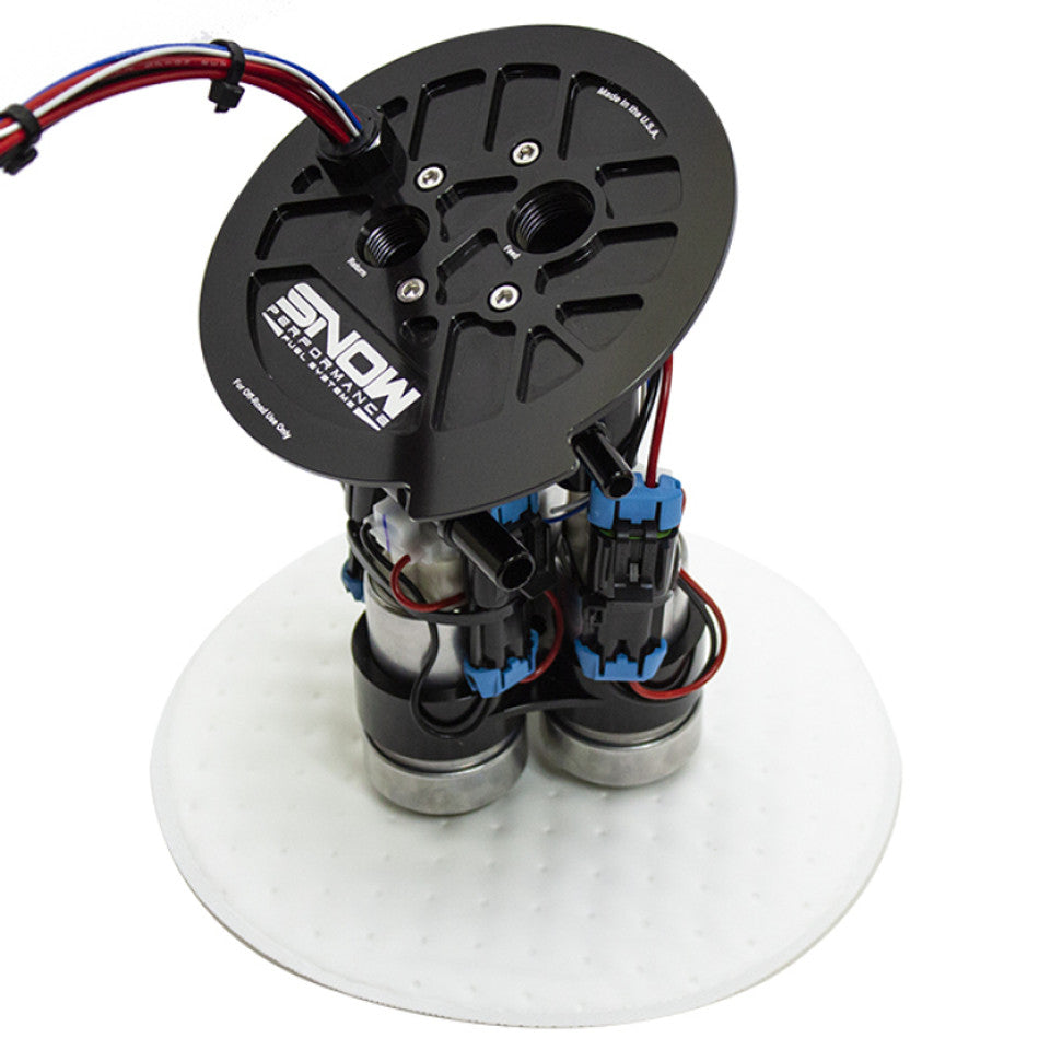 Snow 2020+ Ford Mustang GT500 Max Flow Fuel Hat - Triple Pump - My Store